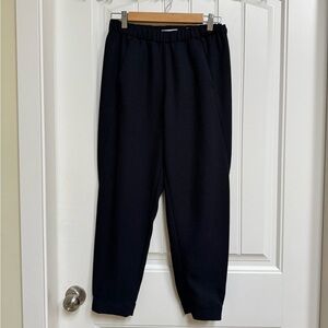 Babaton Black Jogger Dress Pant with Pockets. Size S
